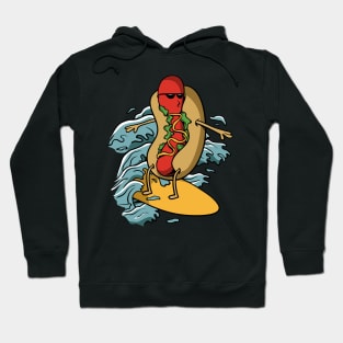 Hot dog surfer Hoodie